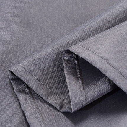 Tenda da doccia in tessuto grigio scuro