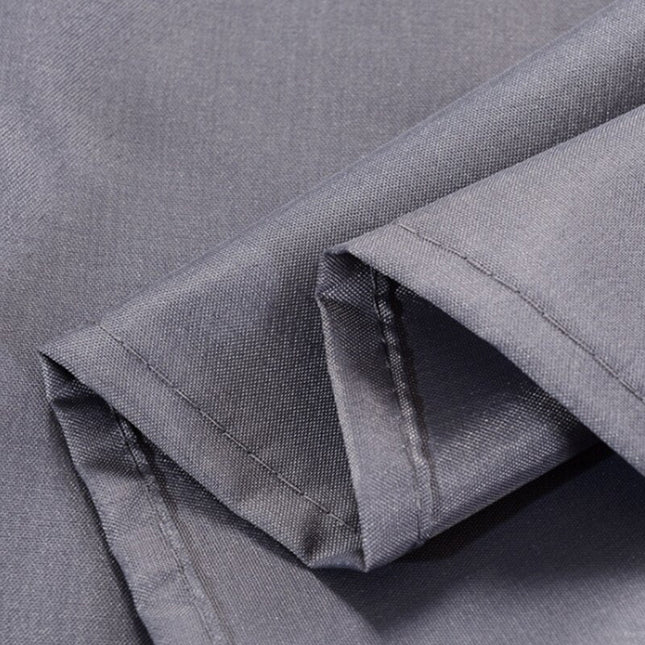 Tenda da doccia in tessuto grigio scuro