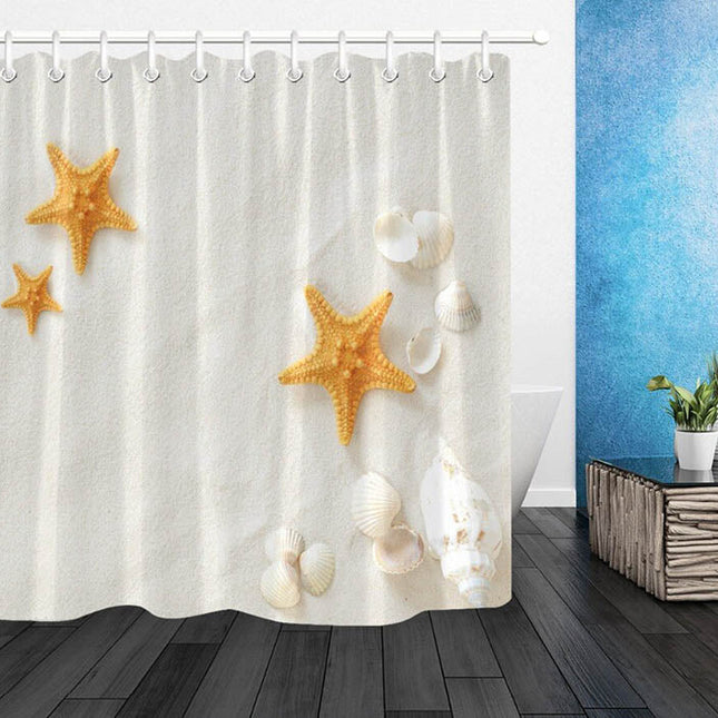 Tenda da Doccia Spiaggia Conchiglie Bianche