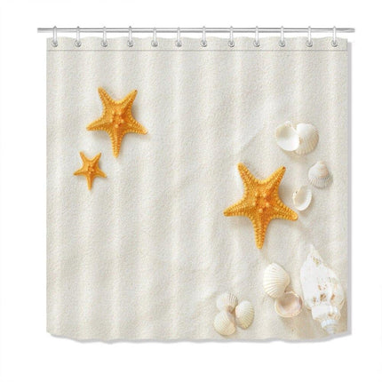 Tenda da Doccia Spiaggia Conchiglie Bianche