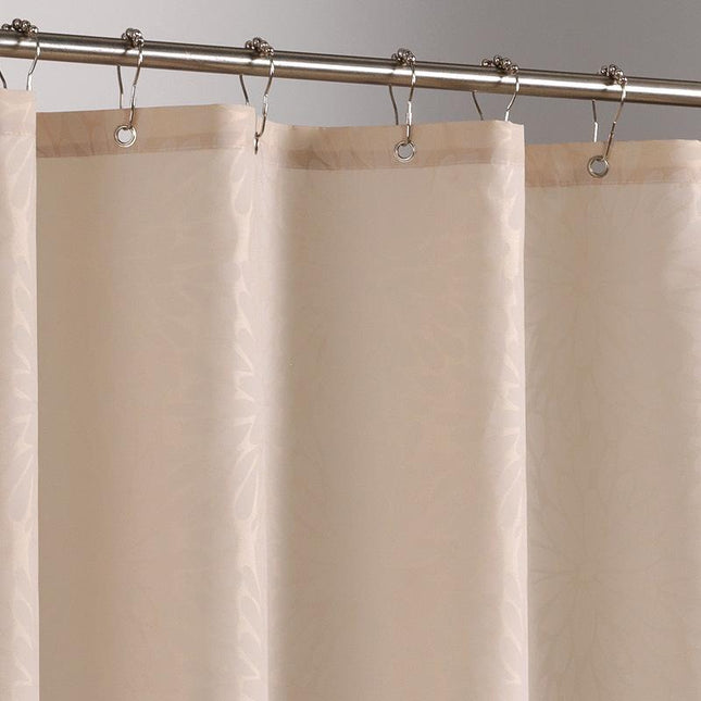 Tenda da Doccia Tinta Unita Crema