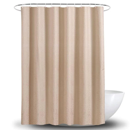 Tenda da Doccia Tinta Unita Crema