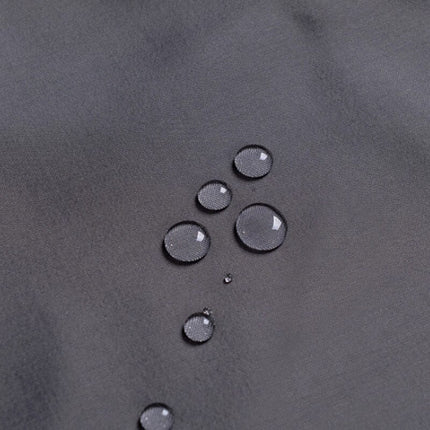 Tenda da doccia in tessuto grigio scuro