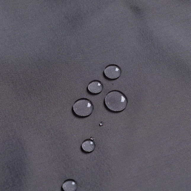 Tenda da doccia in tessuto grigio scuro