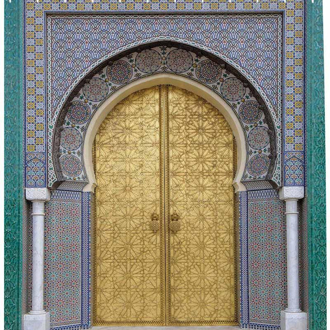 Tenda da doccia in stile marocchino