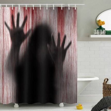 Tenda doccia horror ispirata a Psycho