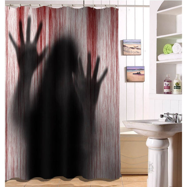 Tenda doccia horror ispirata a Psycho