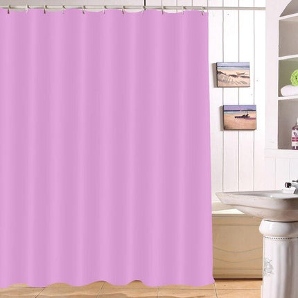 Tenda da doccia monocolore rosa fucsia