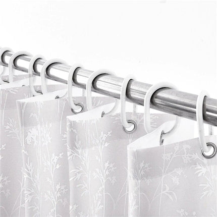 Tenda doccia tessuto jacquard floreale