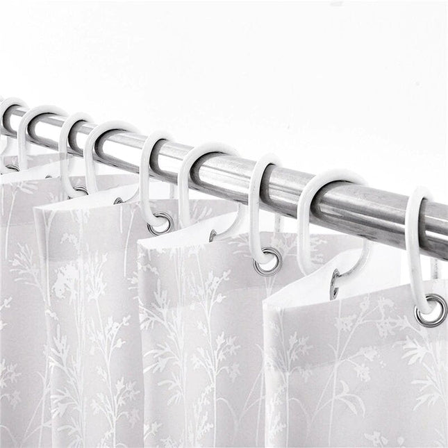 Tenda doccia tessuto jacquard floreale