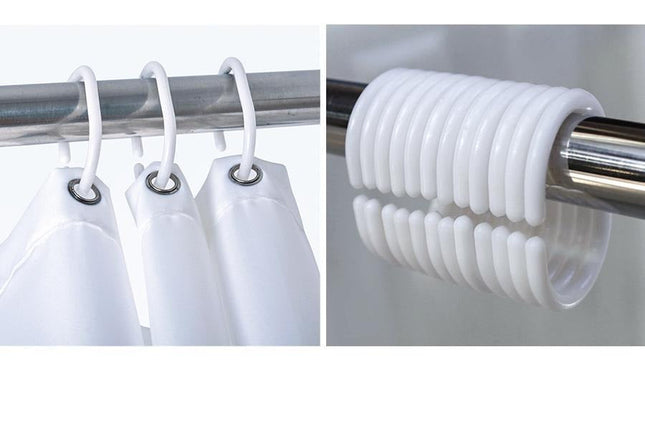 Tenda da doccia con api e favo