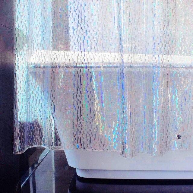 Tenda da doccia 3D con pesi