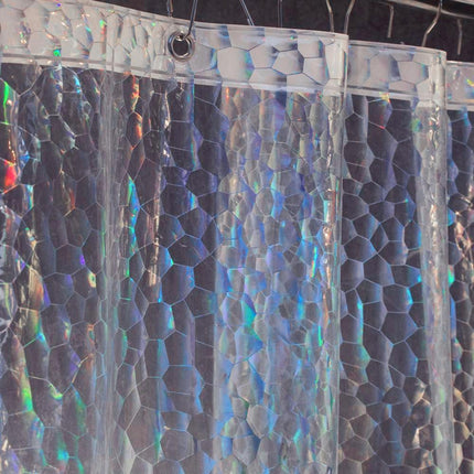 Tenda da doccia 3D con pesi