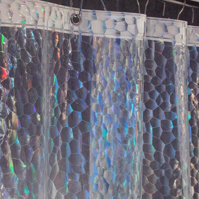 Tenda da doccia 3D con pesi