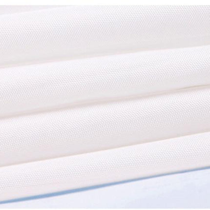 Tenda da doccia bianca in tessuto