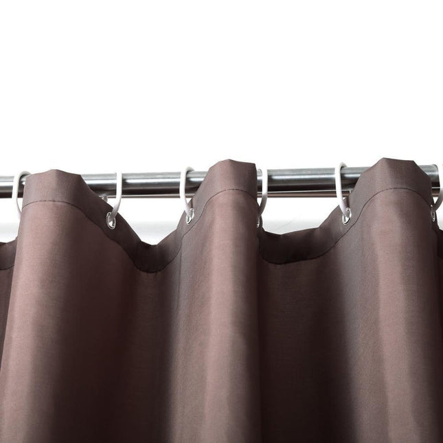 Tenda da doccia impermeabile color marrone