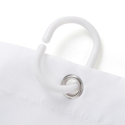 Tenda doccia paesaggio rustico di campagna