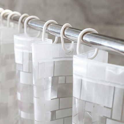 Tenda da doccia motivo a quadri