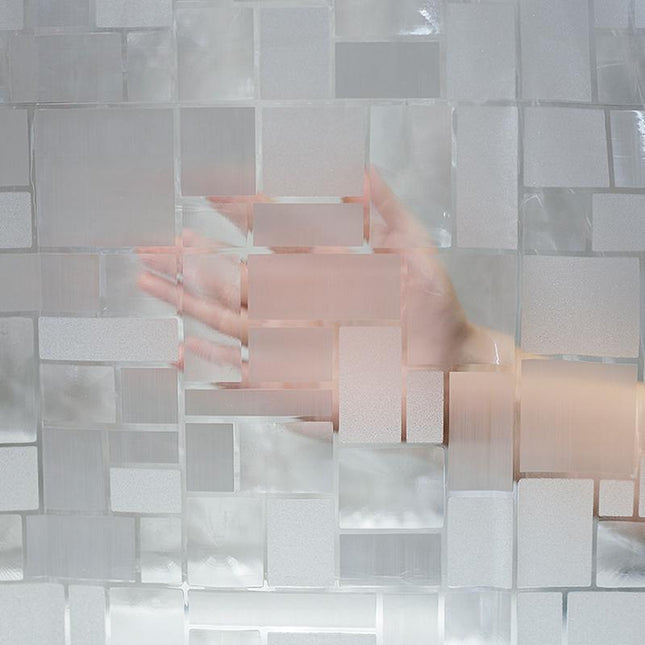 Tenda da doccia motivo a quadri