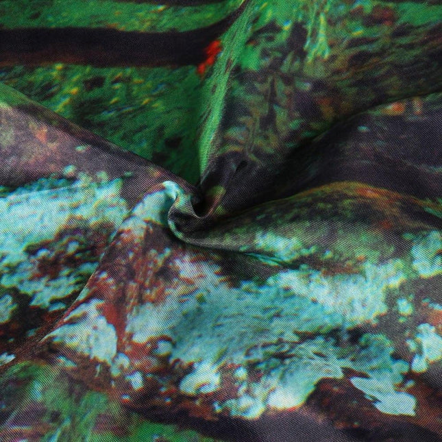 Tenda da doccia paesaggio cascata
