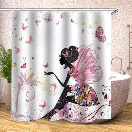 Tenda da doccia motivo fata magica