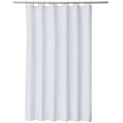 Tenda da doccia in tessuto bianco