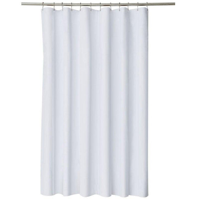 Tenda da doccia in tessuto bianco