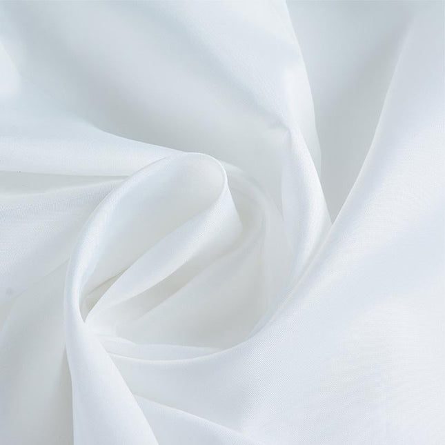 Tenda da doccia in tessuto bianco