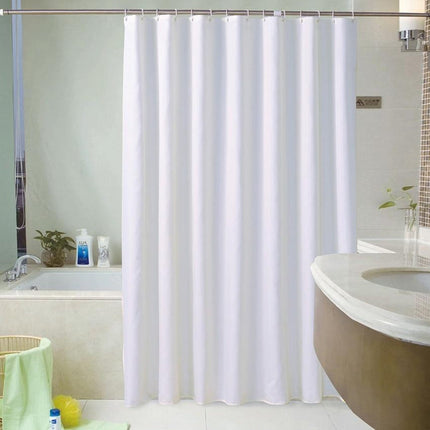 Tenda da doccia impermeabile extra lunga