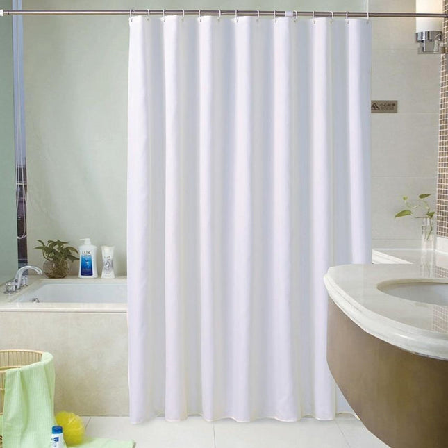 Tenda da doccia impermeabile extra lunga