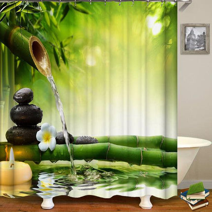 Tenda da Doccia Feng Shui Bambù