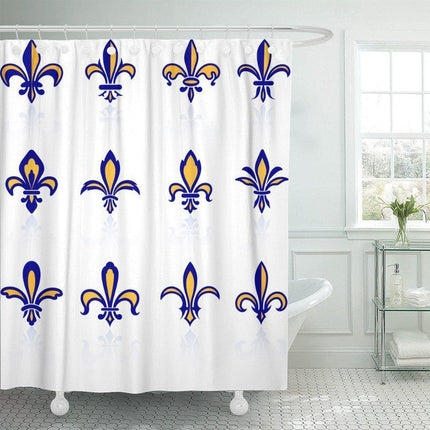 Tenda da Doccia con Stampa Giglio