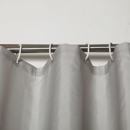 Tenda doccia tinta unita grigio chiaro