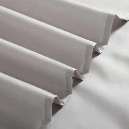 Tenda doccia tinta unita grigio chiaro