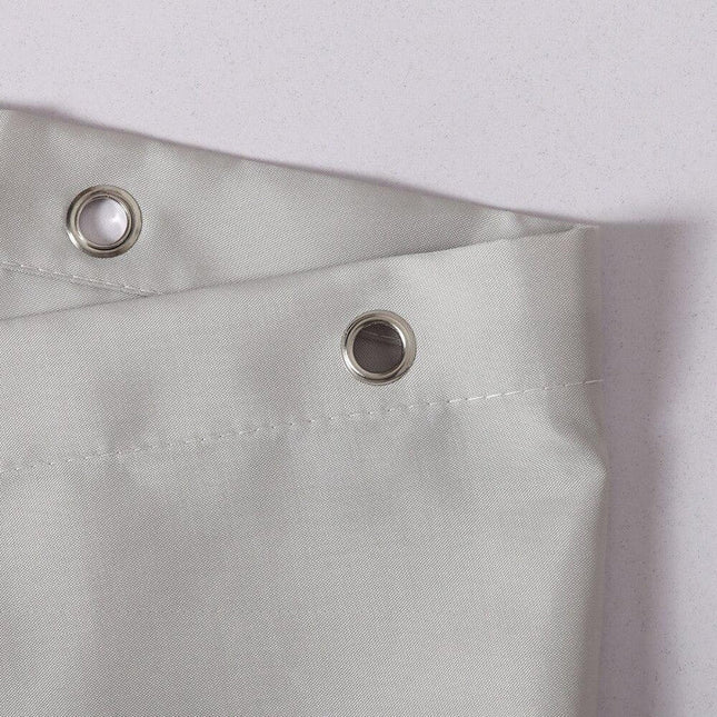 Tenda doccia tinta unita grigio chiaro