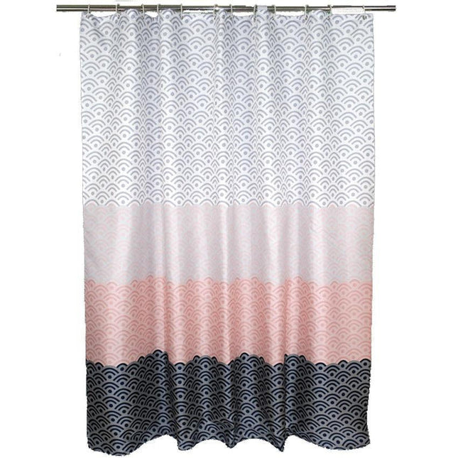 Tenda doccia design moderno geometrico