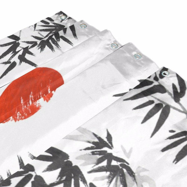 Tenda da doccia in stile giapponese