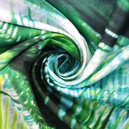 Tenda da doccia con motivo tropicale