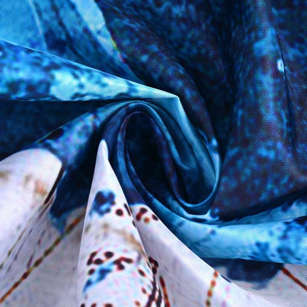 Tenda da doccia tema marino polpo