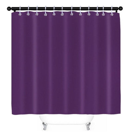 Tenda da doccia impermeabile colore porpora