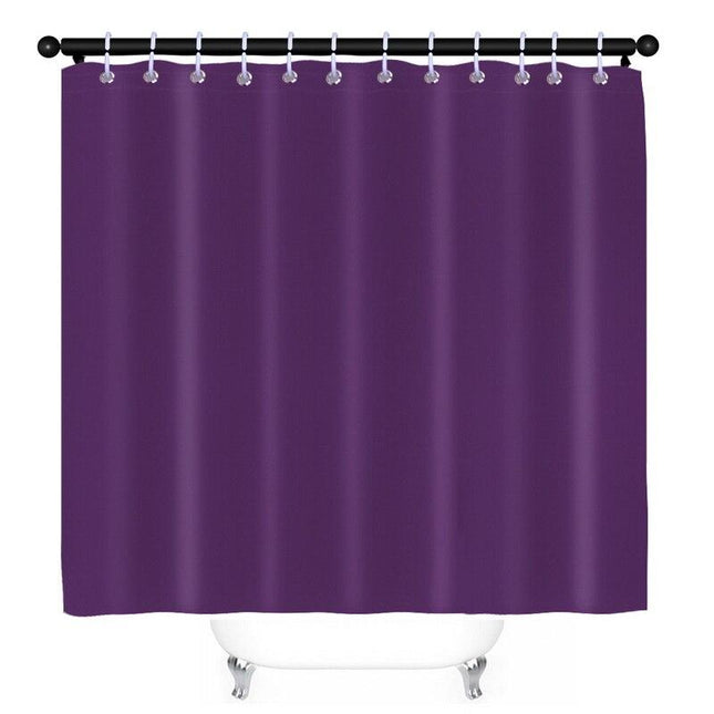 Tenda da doccia impermeabile colore porpora