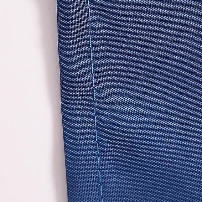 Tenda da doccia in tessuto blu