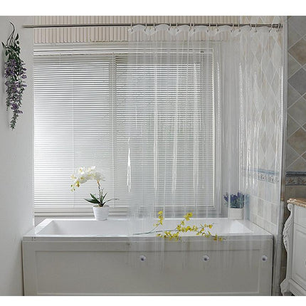 Tenda da doccia in vinile traslucida