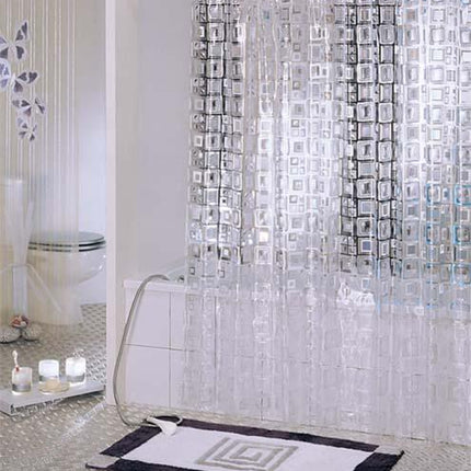 Tenda da doccia trasparente e antimuffa