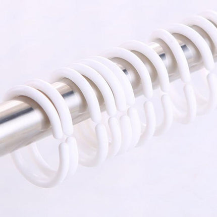 Tenda da doccia trasparente con motivo