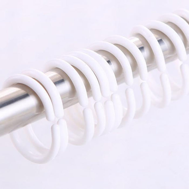 Tenda da doccia trasparente con motivo