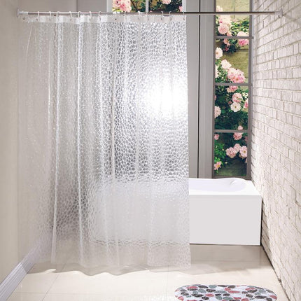 Tenda da doccia trasparente spessa antimuffa