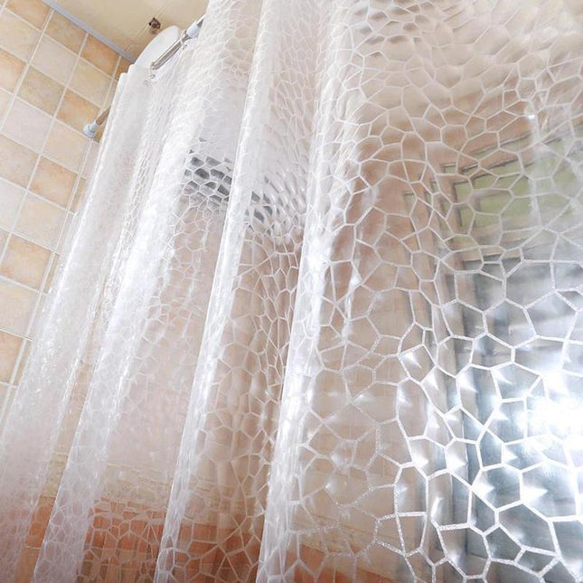 Tenda da doccia trasparente extra spessa